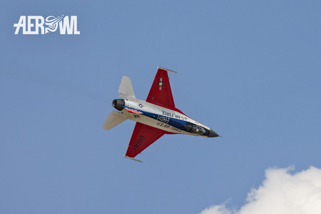 Viper Demo Team - F-16C Fighting Falcon air display at the Sun´n Fun 2025 in Lakeland, Florida.