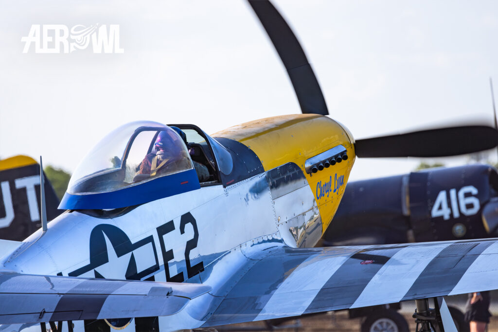 North American P-51 "Mustang" "Cheryl Lynn" ready to start at the Sun´n Fun 2025 in Lakeland, Florida.