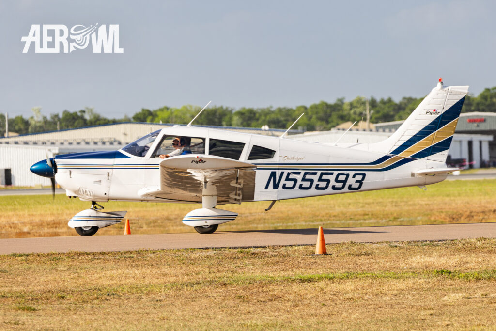 A 1973 Piper PA-28-180 Cherokee preparing to start during the Sun´n Fun 2025 in Lakeland, Florida.